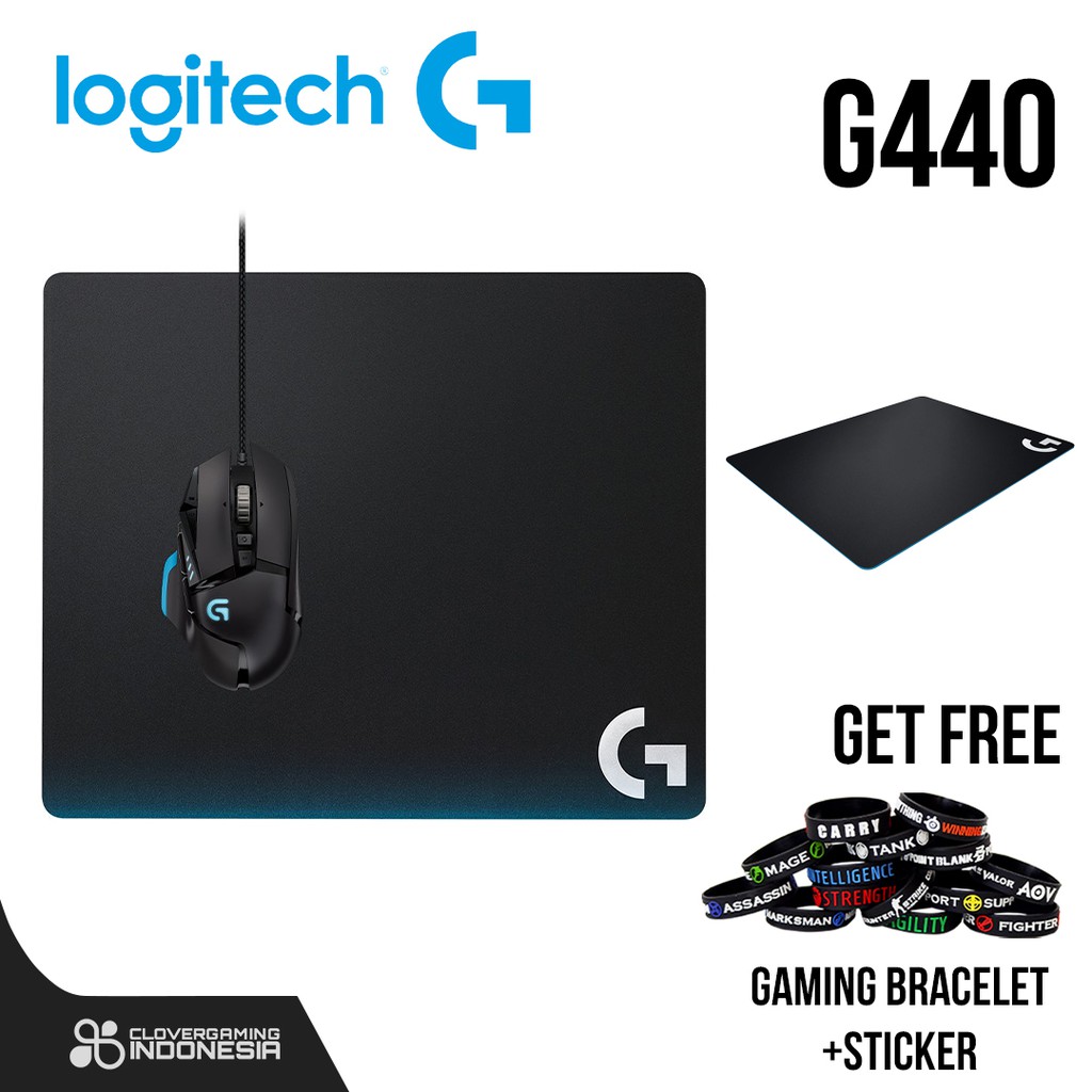 Jual Logitech G440 Hard Gaming Mousepad | Shopee Indonesia