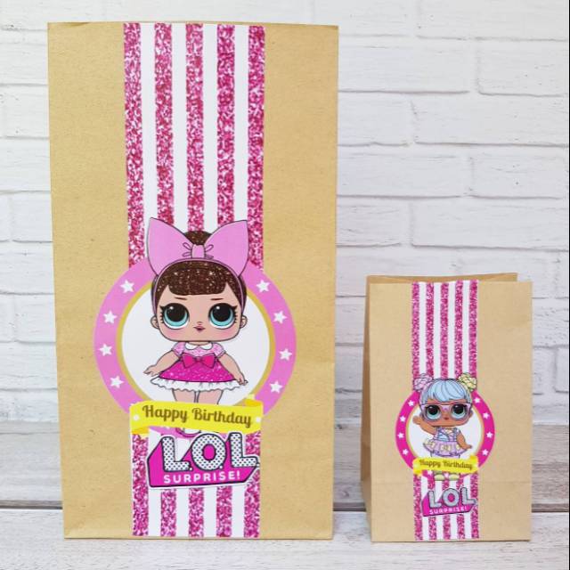 Jual Paper Bag + Label Sticker Custom | Shopee Indonesia