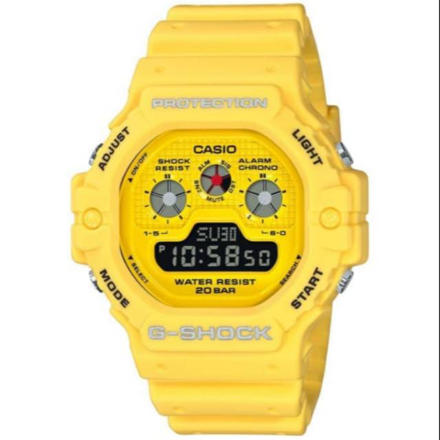 Jam g store shock kuning