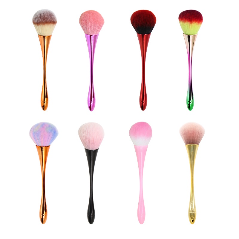 Jual Single Small Waist Makeup Brush Rose Gold Besar Loose Powder Brush Goblet Loose Powder 1478