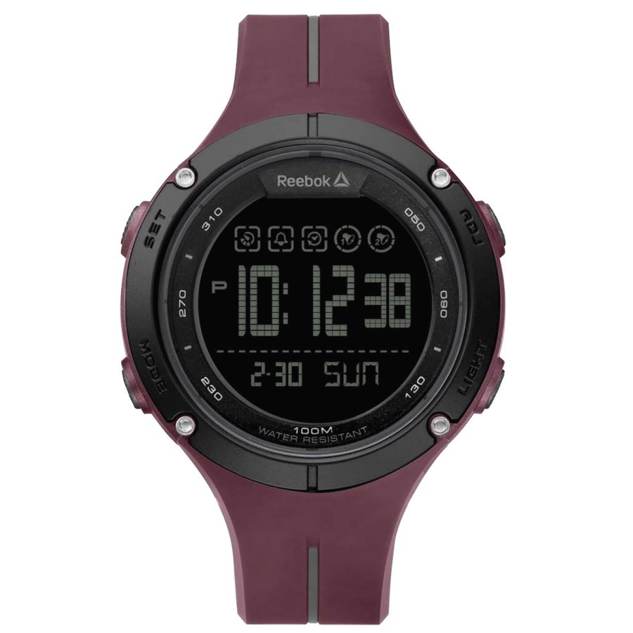 Jual REEBOK RD-BAS-G9-PRIR-BW Jam Tangan Pria Digital Rubber Maron ...