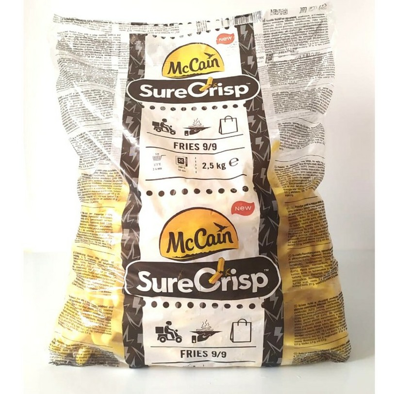 Jual MCCAIN SURE CRISP 6/6 2,5 KG / FRENCH FRIES / KENTANG GORENG