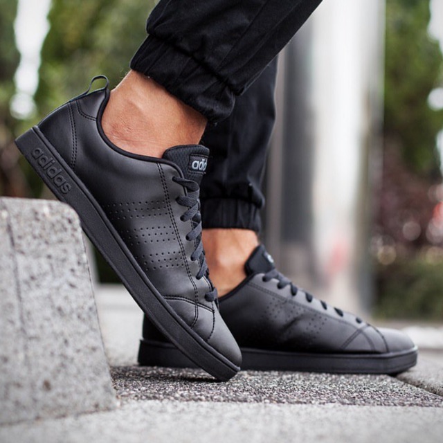 Adidas neo sale advantage black