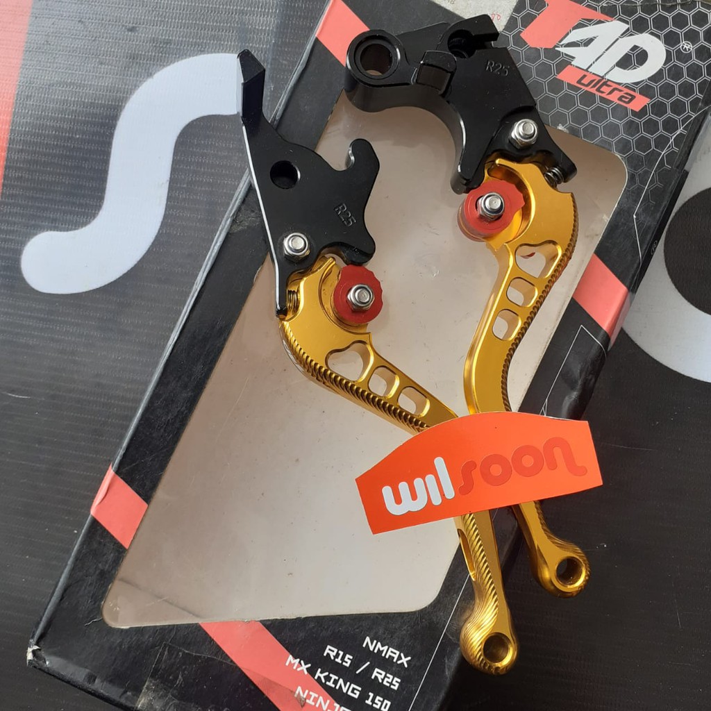 Jual Handle Set Variasi CNC Yamaha R25 / Brake Clutch Levers Set TAD