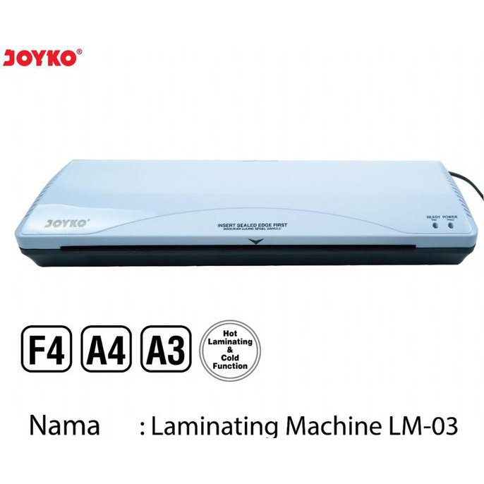 Jual Mesin Laminating F4 A4 A3 JOYKO LM03 ORIGINAL Shopee Indonesia