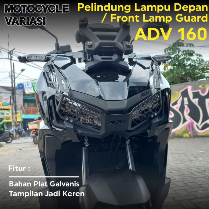 Jual Pelindung Lampu Depan Adv Cover Lampu Depan Adv Front Lamp Guard Adv Shopee