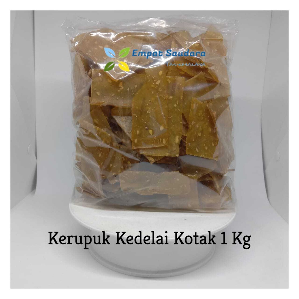 Jual Kerupuk Kedelai Kotak Mentah Kemasan 1 Kg Shopee Indonesia 5842