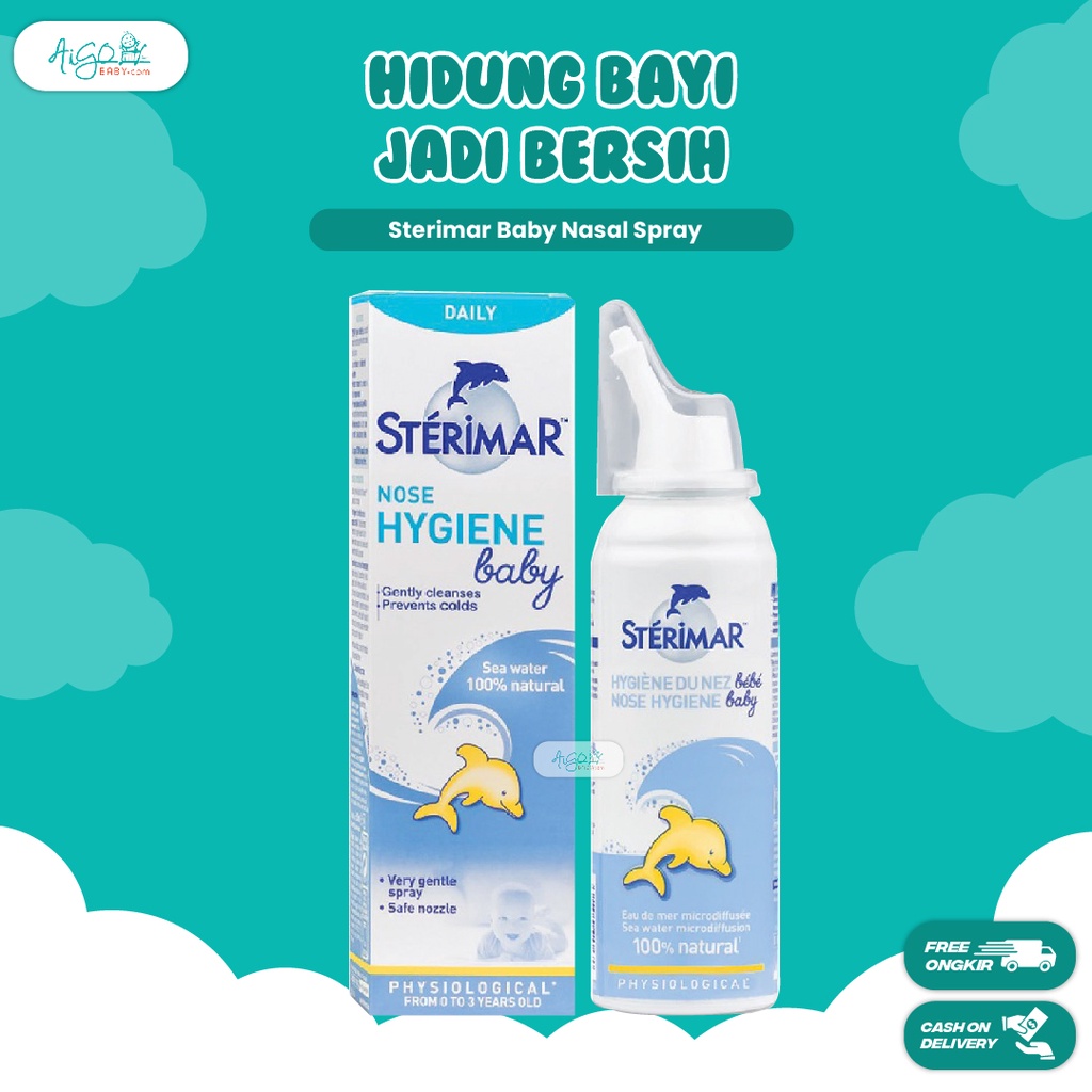 Jual Sterimar baby Nasal Spray (Pelega Hidung Tersumbat untuk bayi