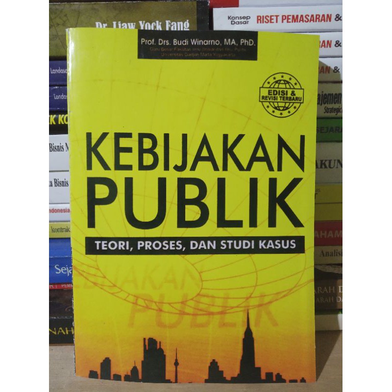 Jual Kebijakan Publik Budi Winarno Edisi Revisi | Shopee Indonesia