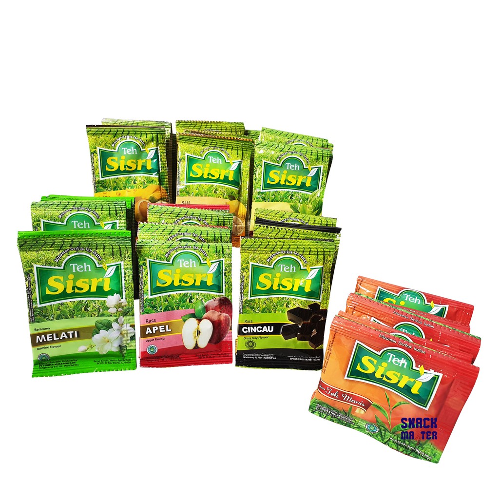 Jual Teh Sisri Renceng Minuman Teh Serbuk Netto 10 Bks X 8 Gr Shopee Indonesia 0827