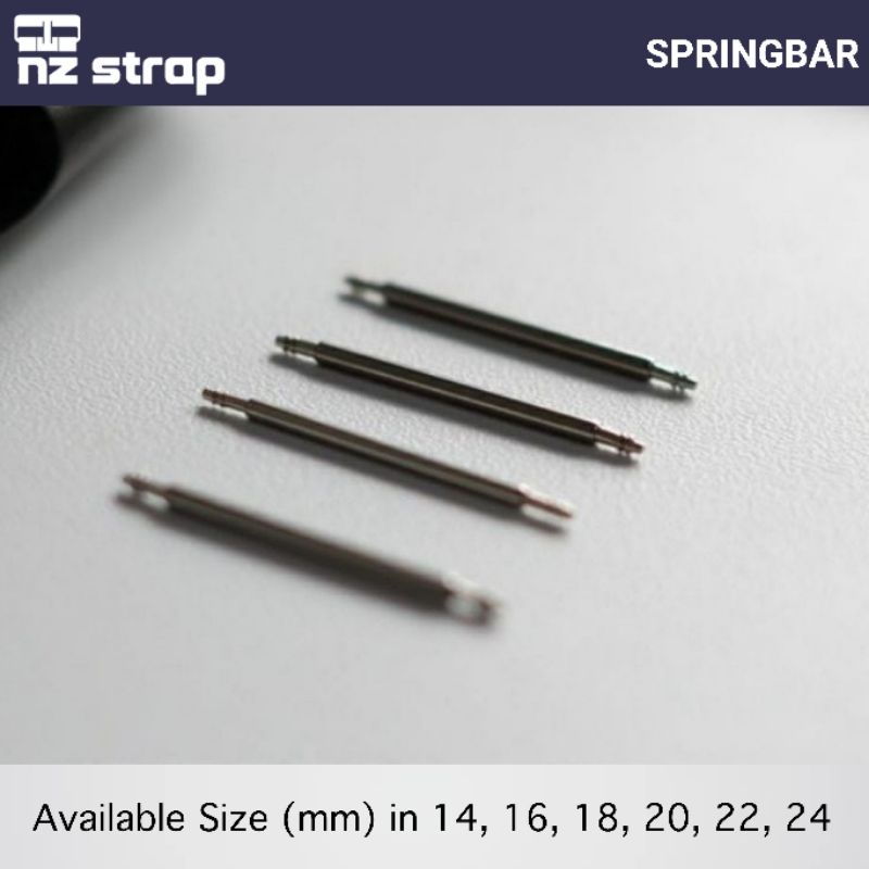 Jual Spring Bar / Pin / Besi Pengait Jam Tangan 14mm 16mm 18mm 20mm ...