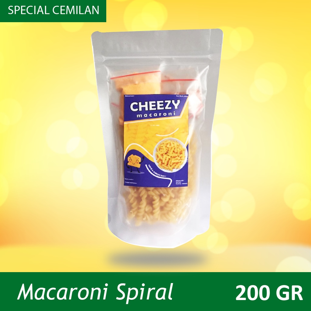 Jual Macaroni Spiral Rasa Keju / Macaroni rebus Special aroma keju ...