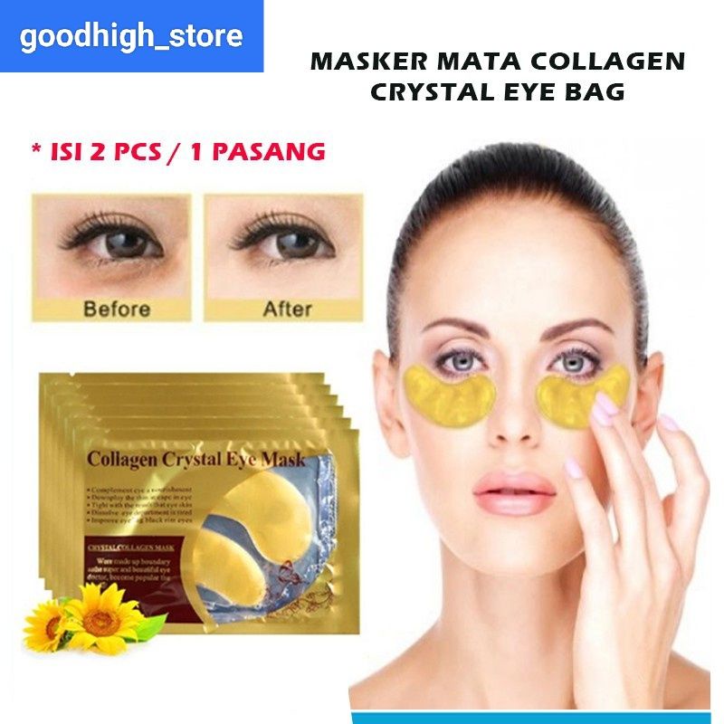 Jual Eye Mask Masker Kantong Mata Black Eye Mata Panda Collagen Shopee Indonesia