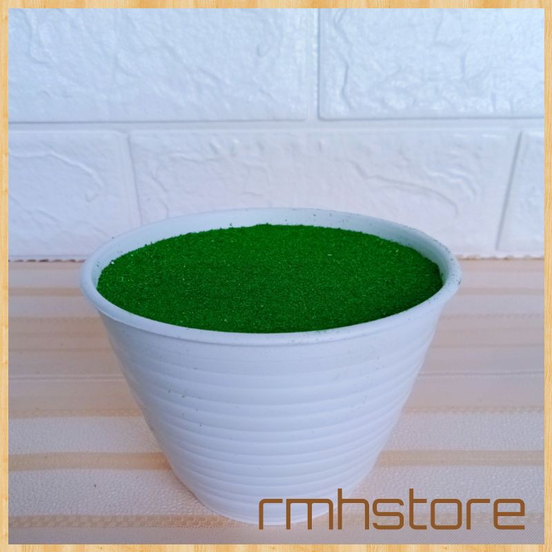 Jual Pot tawon D10 cm busa dan rumput dioroma pot plastik bunga hias ...