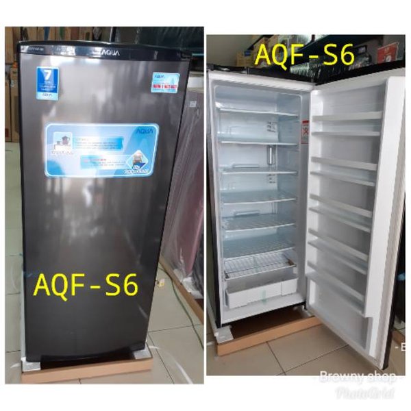 Jual Freezer Aqua AQF S6 Home Freezer [6 rak] Freezer Es Batu Shopee Indonesia