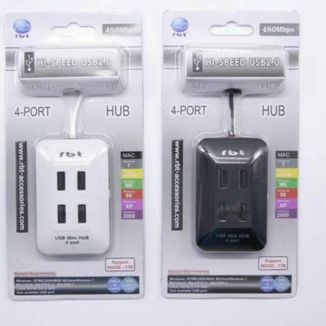 Jual usb hub 2.0 RBT 4P Magnet 6064 | Shopee Indonesia