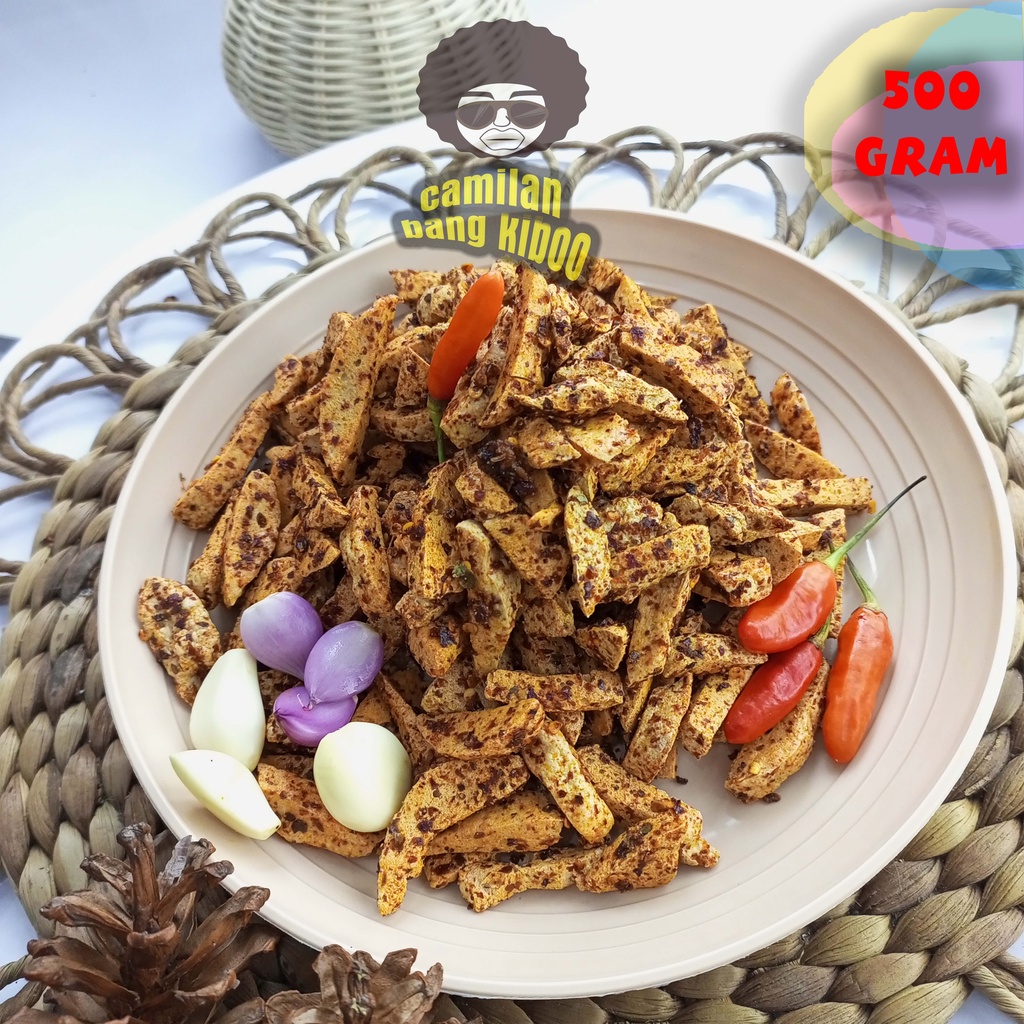 Jual Cemilan Pedas Basreng Stik Basreng Viral Basrek Kriuk Bumbu Cikruh