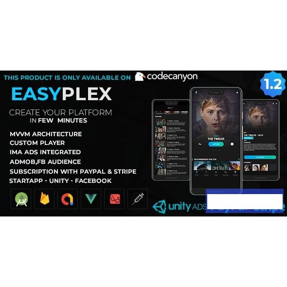 Jual Code EasyPlex v1.2 - Movies - Live Streaming - TV Series, Anime ...