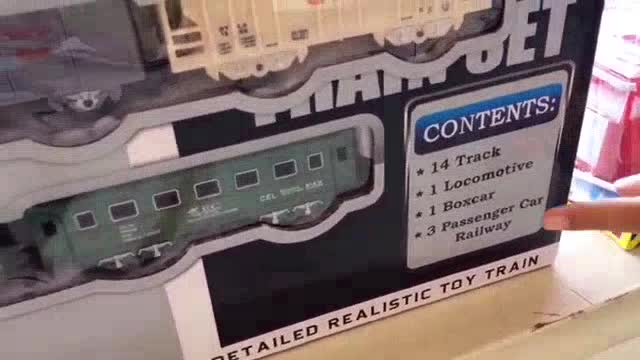 Jual Mainan Kereta api Rail king besar 19pcs batre - rell train ...