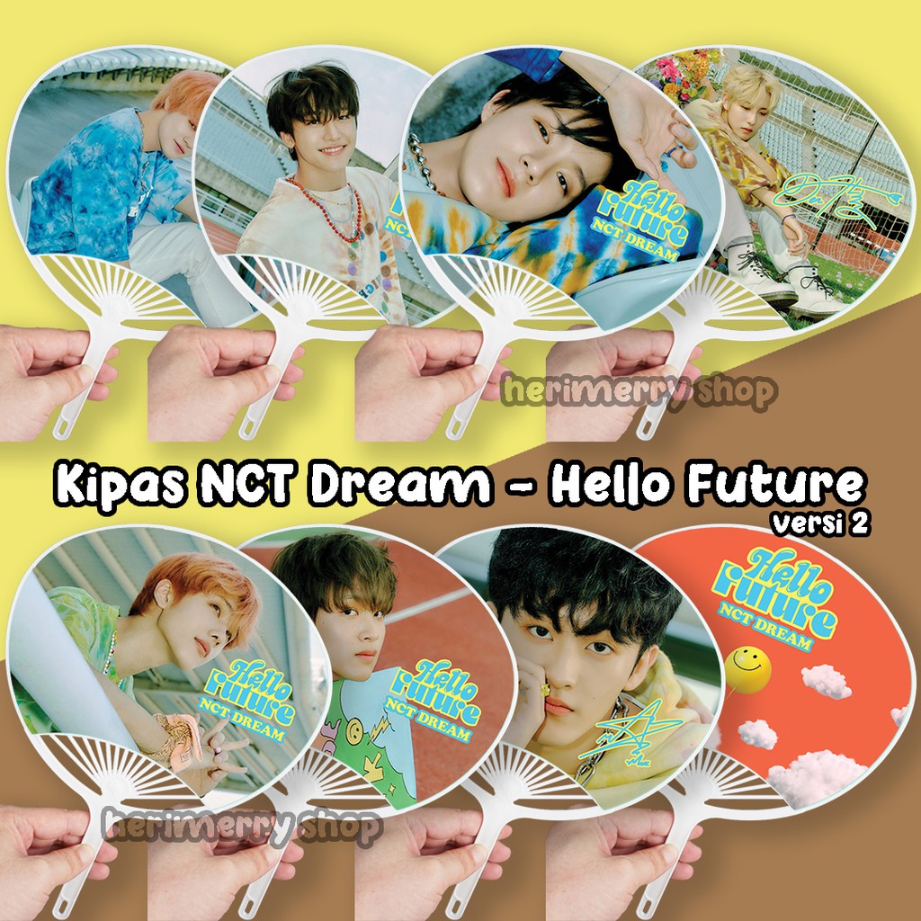 Jual Kipas NCT Dream Hello Future ver2 - Hand fan Merchandise KPOP ...
