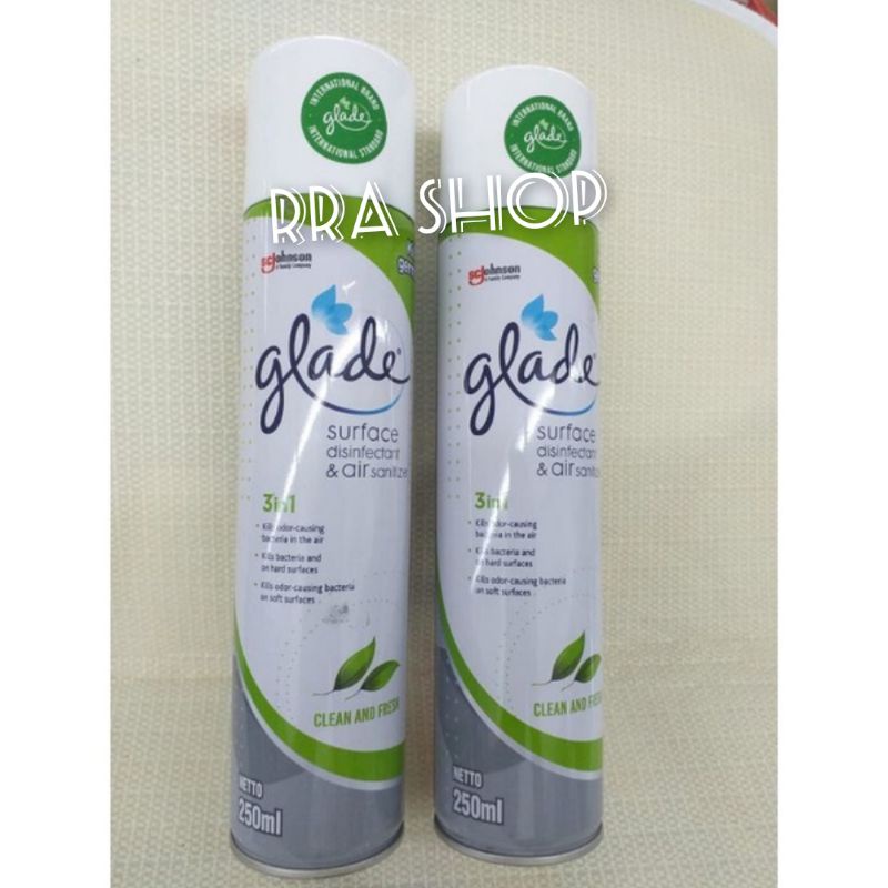 Jual glade disinfectant spray 250ml Shopee Indonesia