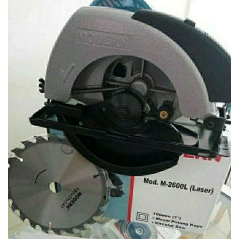 Jual Mesin Circular Saw Modern M-2600L Laser | Shopee Indonesia