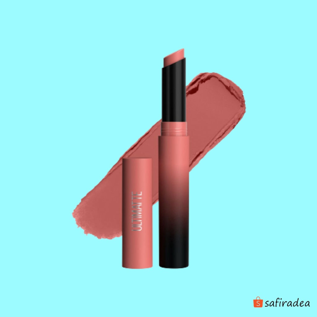 Jual Maybelline X Itzy Color Sensational Ultimatte Matte Slim Lipstick Lipstik 699 More Buff 8724