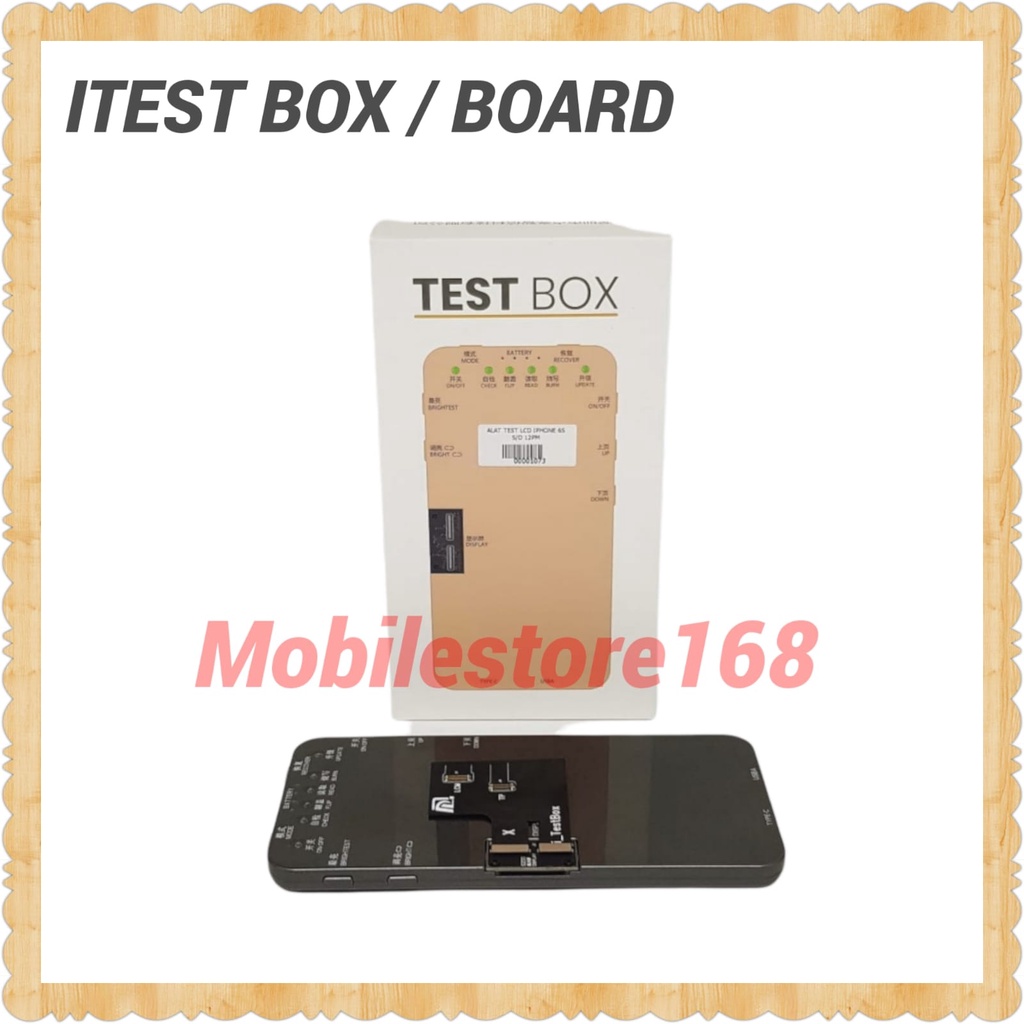 Jual ITEST BOX/BOARD ALAT TEST LCD 6S - 12 PRO MAX | Shopee Indonesia