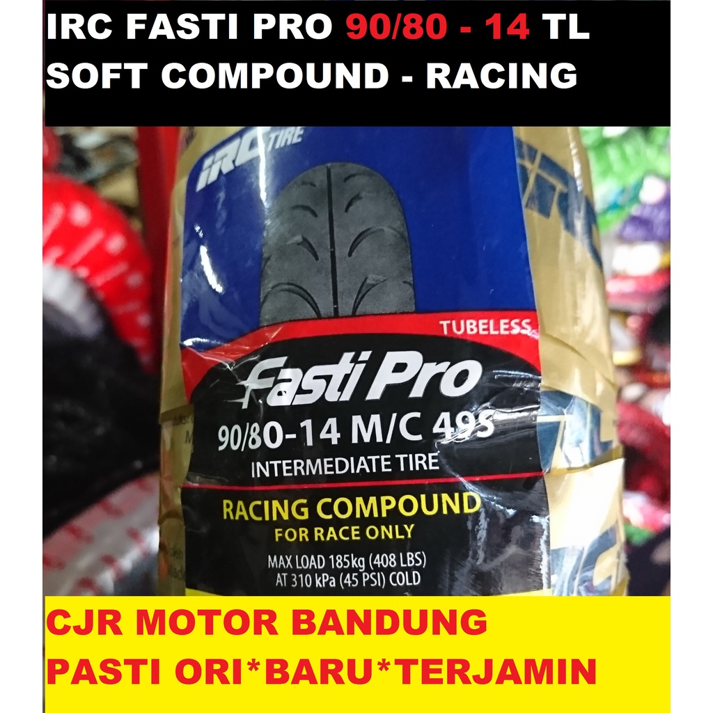 Jual Irc Fasti Pro Ring Ban Soft Compound Balap Motor Matic Racing Vario Beat Mio