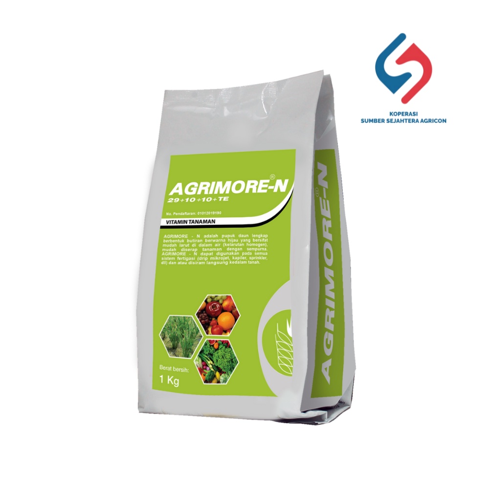 Jual Agricon Agrimore N Vitamin Pupuk Tanaman Kg Shopee Indonesia