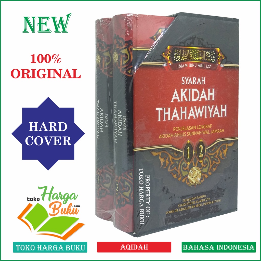 Jual Syarah Akidah Thahawiyah KOMPLIT 1SET Isi 2 Buku Penjelasan ...