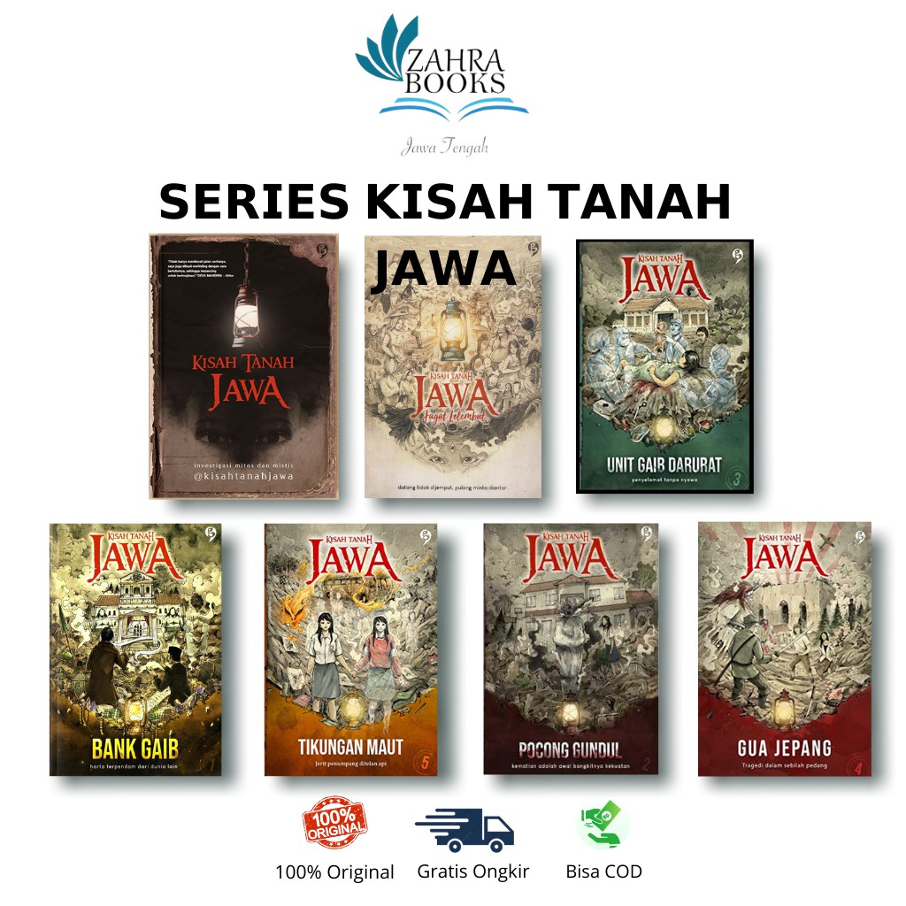 Jual KISAH TANAH JAWA , GUA JEPANG , TIKUNGAN MAUT , BANK GAIB , UNIT ...