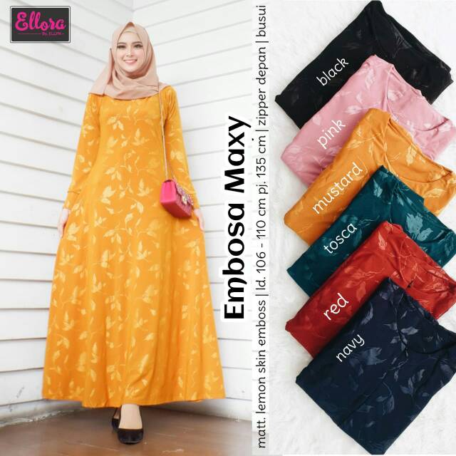Jual Embossa maxi ori ellora | Shopee Indonesia