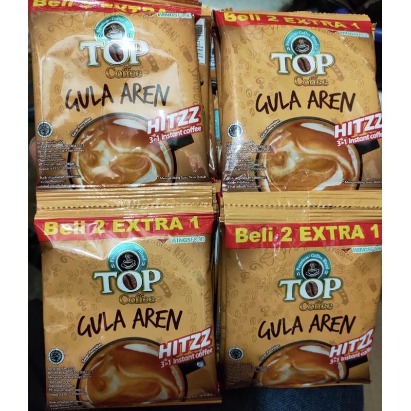 Jual Kopi Top Gula Aren 1 rc isi 15 | Shopee Indonesia