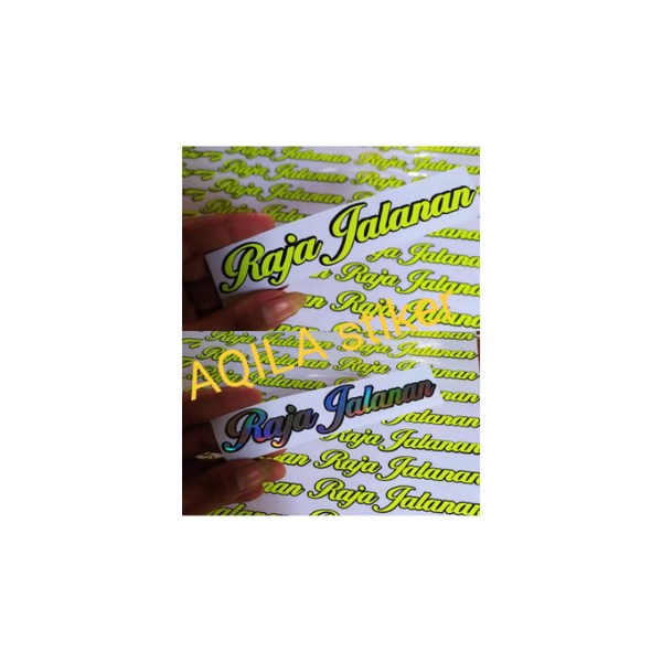 Jual STIKER RAJA JALANAN CUTTING,STIKER MOTOR,TERBARU,TERPOPULER ...