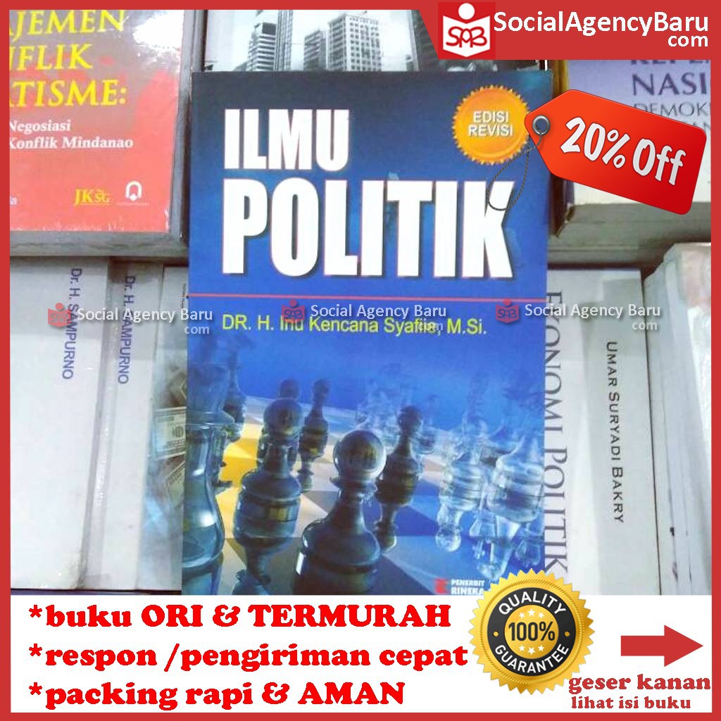 Jual buku ilmu politik edisi revisi - inu kencana syafiie Harga Terbaik ...