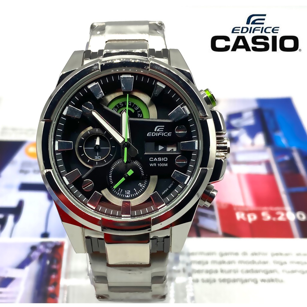 Edifice casio outlet wr100m harga