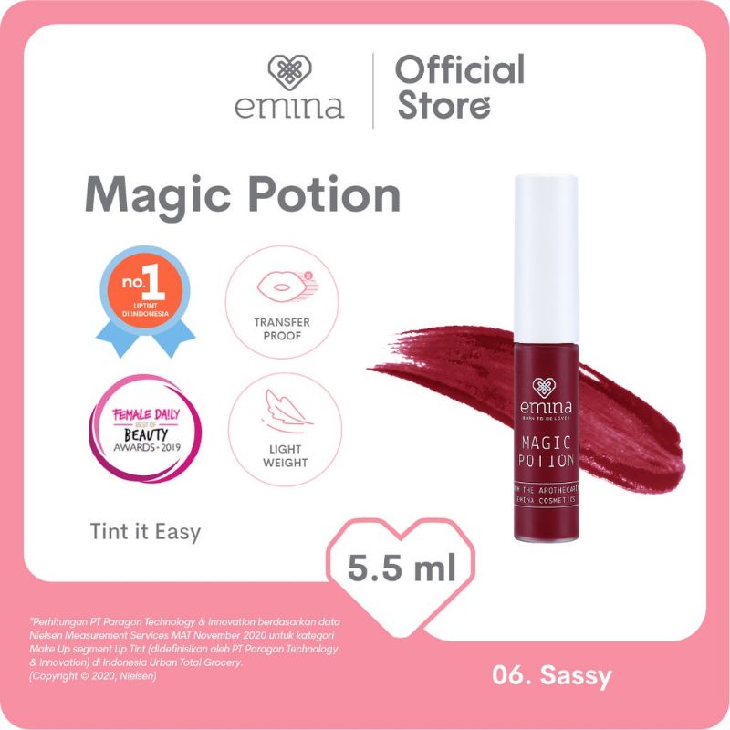 Jual Emina Magic Potion / Lip tint Shopee Indonesia
