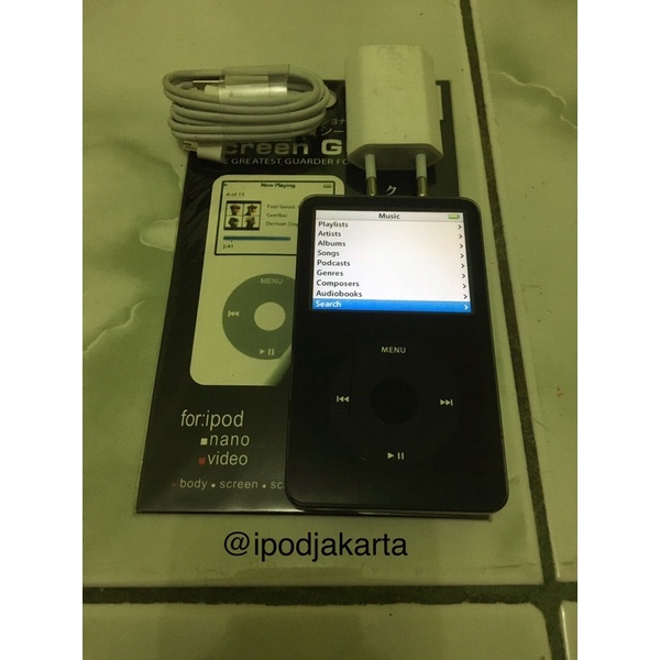 Jual Ipod classic 7 th gen 120 gb mulus dark - Jakarta Barat - Ipodjakarta