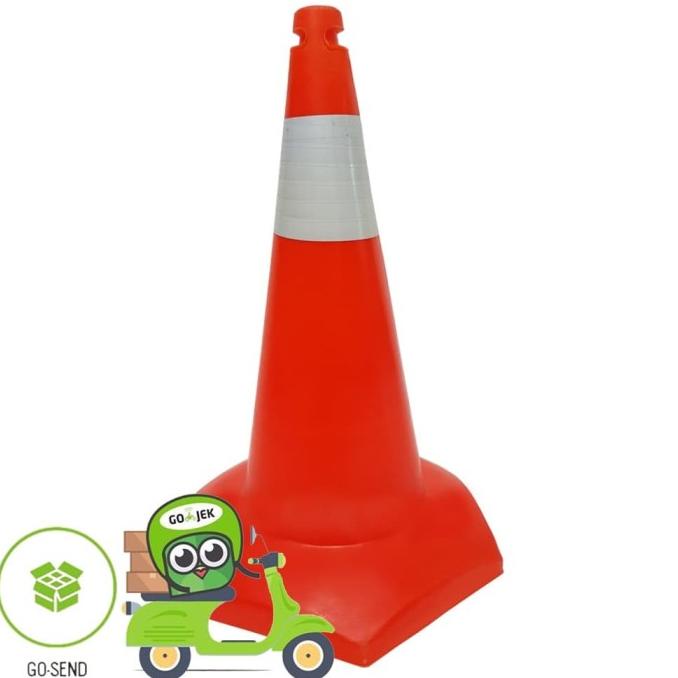 Jual Traffic Cone Kerucut Pembatas Jalan 75Cm | Shopee Indonesia