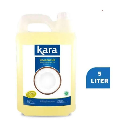 Jual KARA COCONUT COOKING OIL 5L KARA MINYAK GORENG KELAPA MURNI