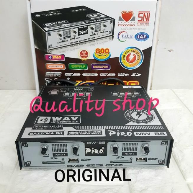 Jual ¯ 99S Piro Mw88 Amplifier walet 2 player 4 channel Original ...