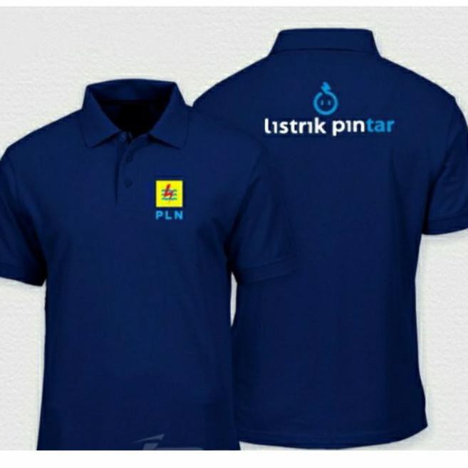 Jual Produk Terbaru Kaos Pln Listrik Pintar Full Bordir Kaos Polo Listrik Pintar Shopee Indonesia