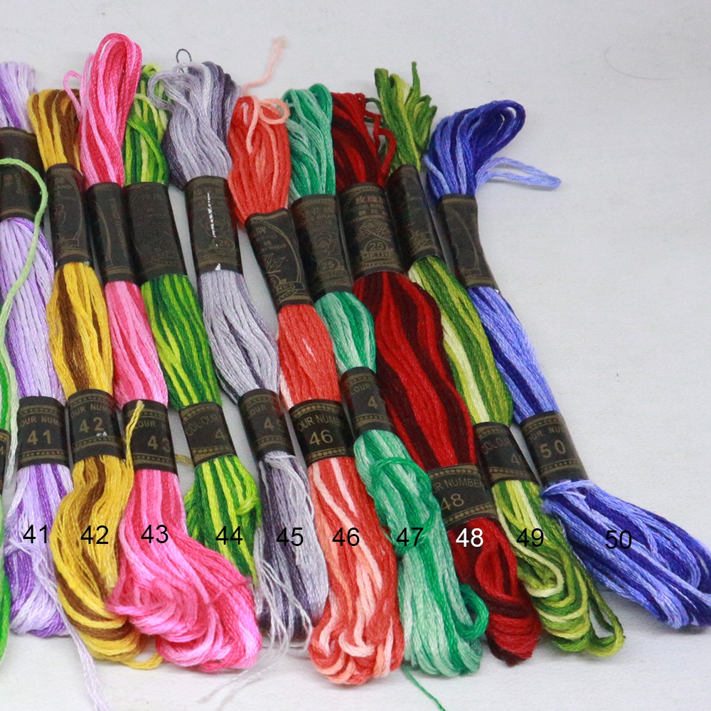 Jual KATALOG - Benang Rajut Sulam / Embroidery Thread Merk Rose ...