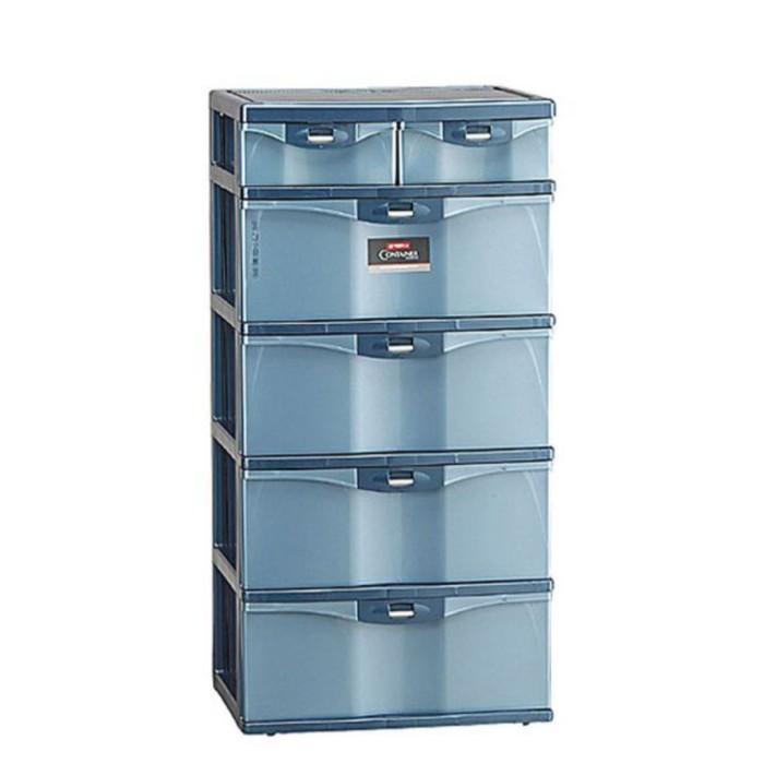 Jual Lemari container laci excell sm-4 pm-8 lion star Abu-Abu | Shopee ...