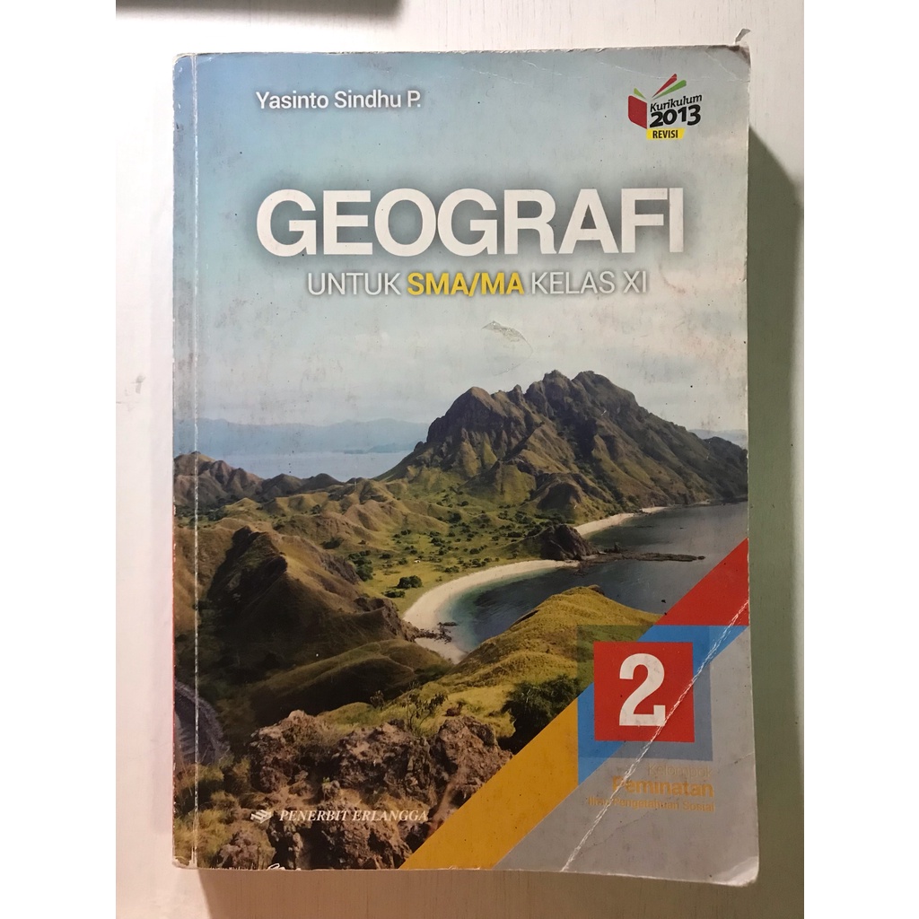 Jual Buku Geografi Peminatan SMA Kelas 11 XI Penerbit Erlangga BEKAS ...