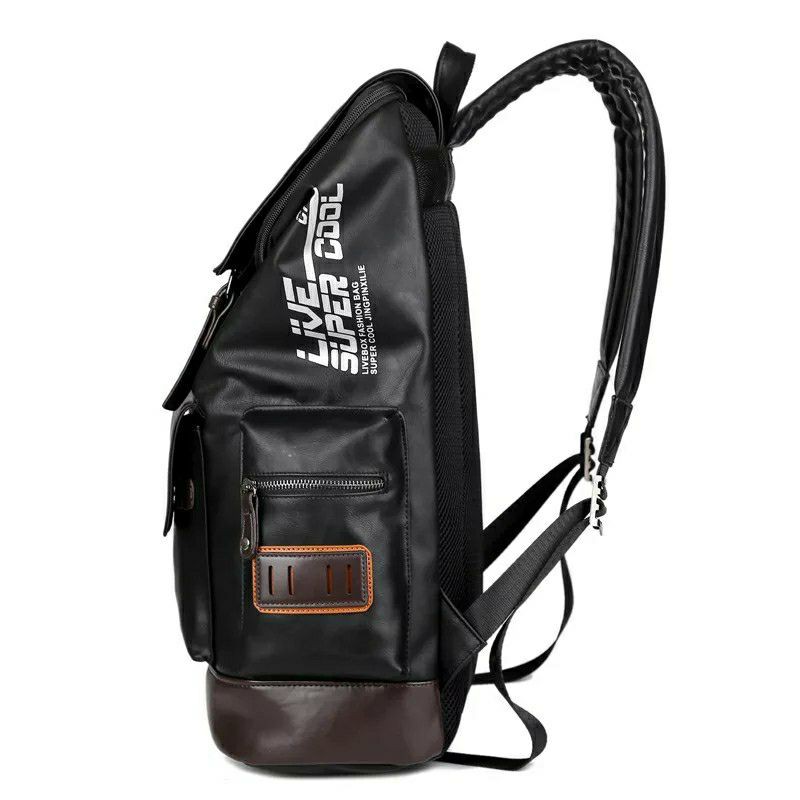 Jual TAS BACKPACK PRIA KULIT LS-VN FRAGMENT APOLLO MONO BLACK PM L-BP43408  - Jakarta Utara - Saint_jakarta