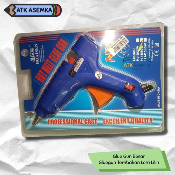 Jual Glue Gun Besar Gluegun Tembakan Lem Lilin Atk Shopee Indonesia