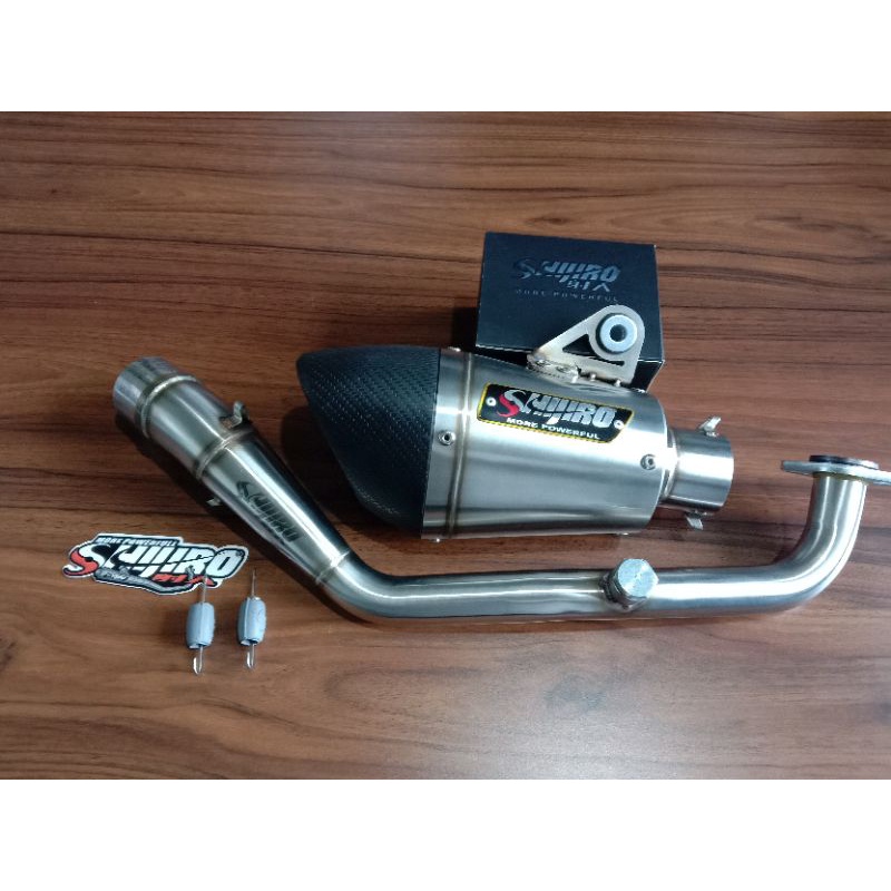 Jual KENALPOT RACING MOTOR N.MAX/AEROX/PCX/VARIO 150 TYPE REVOLVER R1 ...