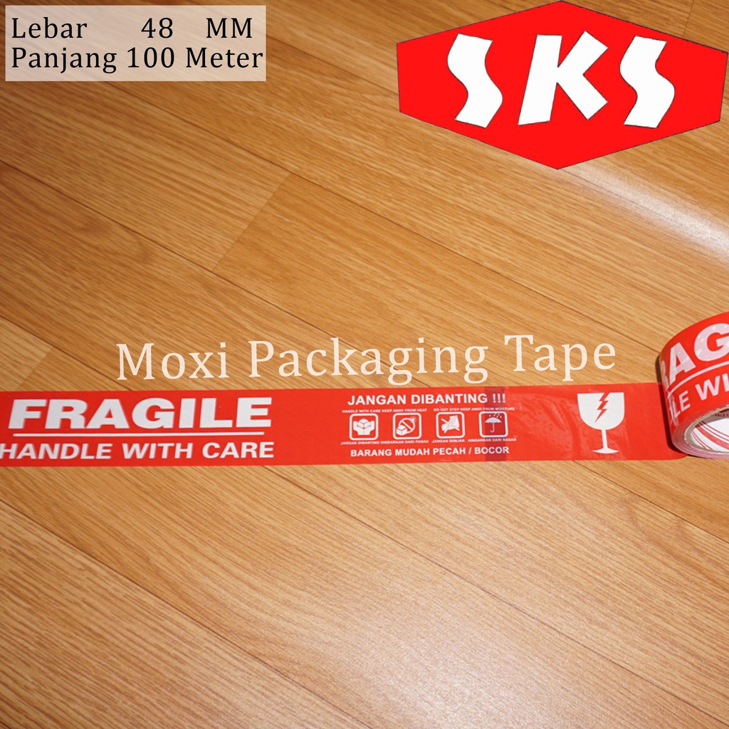 Jual Lakban Fragile 2 inch 100 meter DUS | Shopee Indonesia